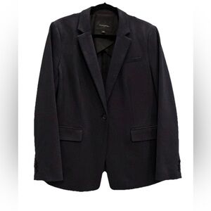 Banana Republic Factory Navy Micro Dot Women’s Blazer